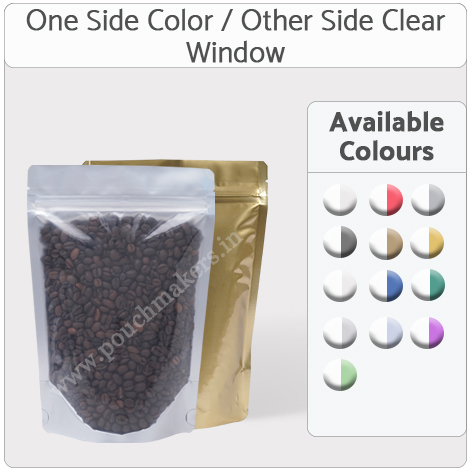 Foil Clear Stand Up Pouches Foil Clear Stand Up Pouches