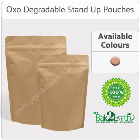 Eco-Friendly Pouches (Oxo-Degradable)